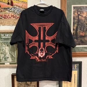 Vintage 90s RARE Triple H World Wrestling Federation WWF Men’s Shirt Size 2XL